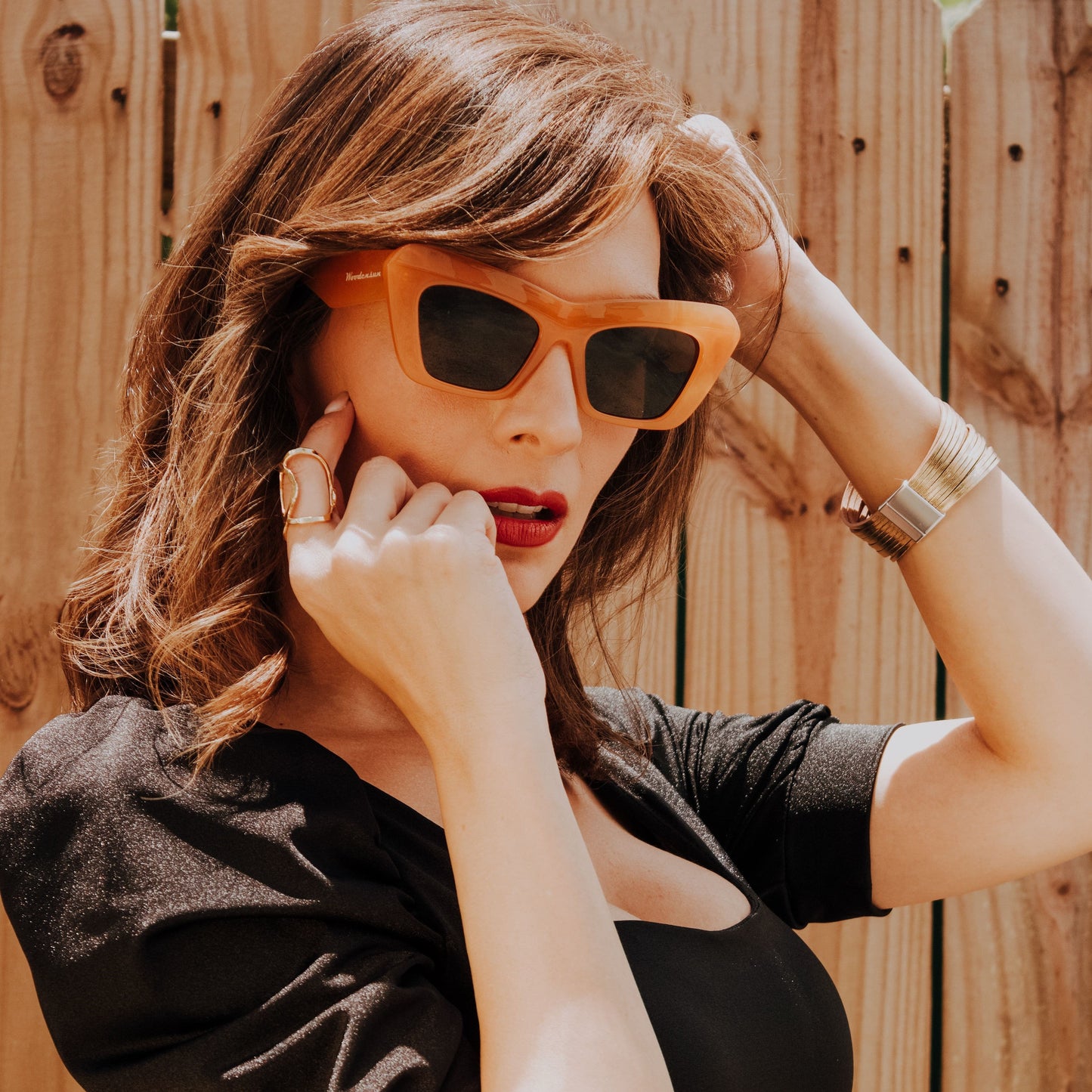 Brickell - Cat Eye Sunglasses - Woodensun Sunglasses | Eco-fashion eyewear