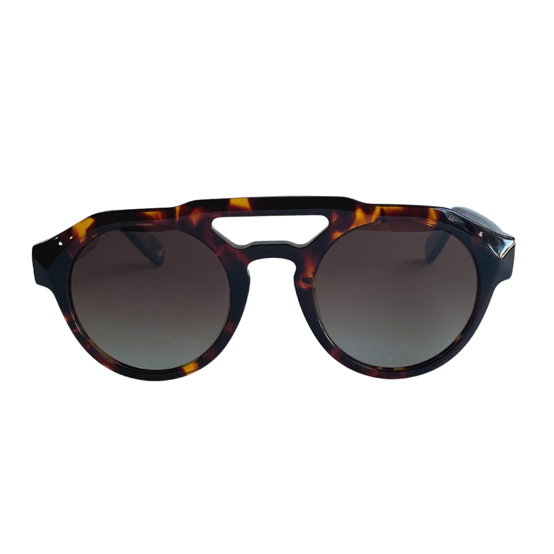 Chelsea 2023 Tortoiseshell Round Eye Sunglasses Woodensun Sunglasses