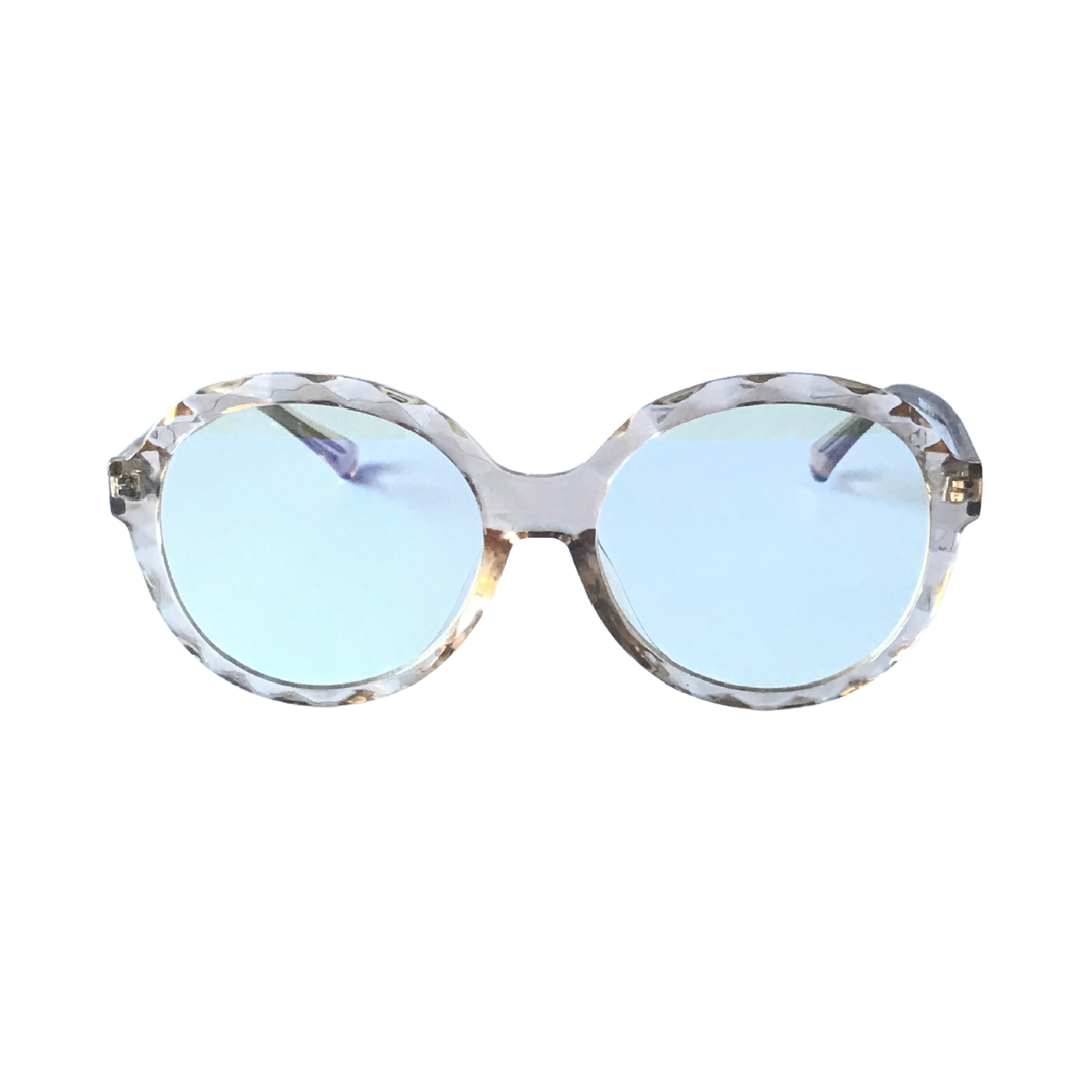 Dumbo Circle Blue Light Glasses - Woodensun Sunglasses | Eco-fashion eyewear