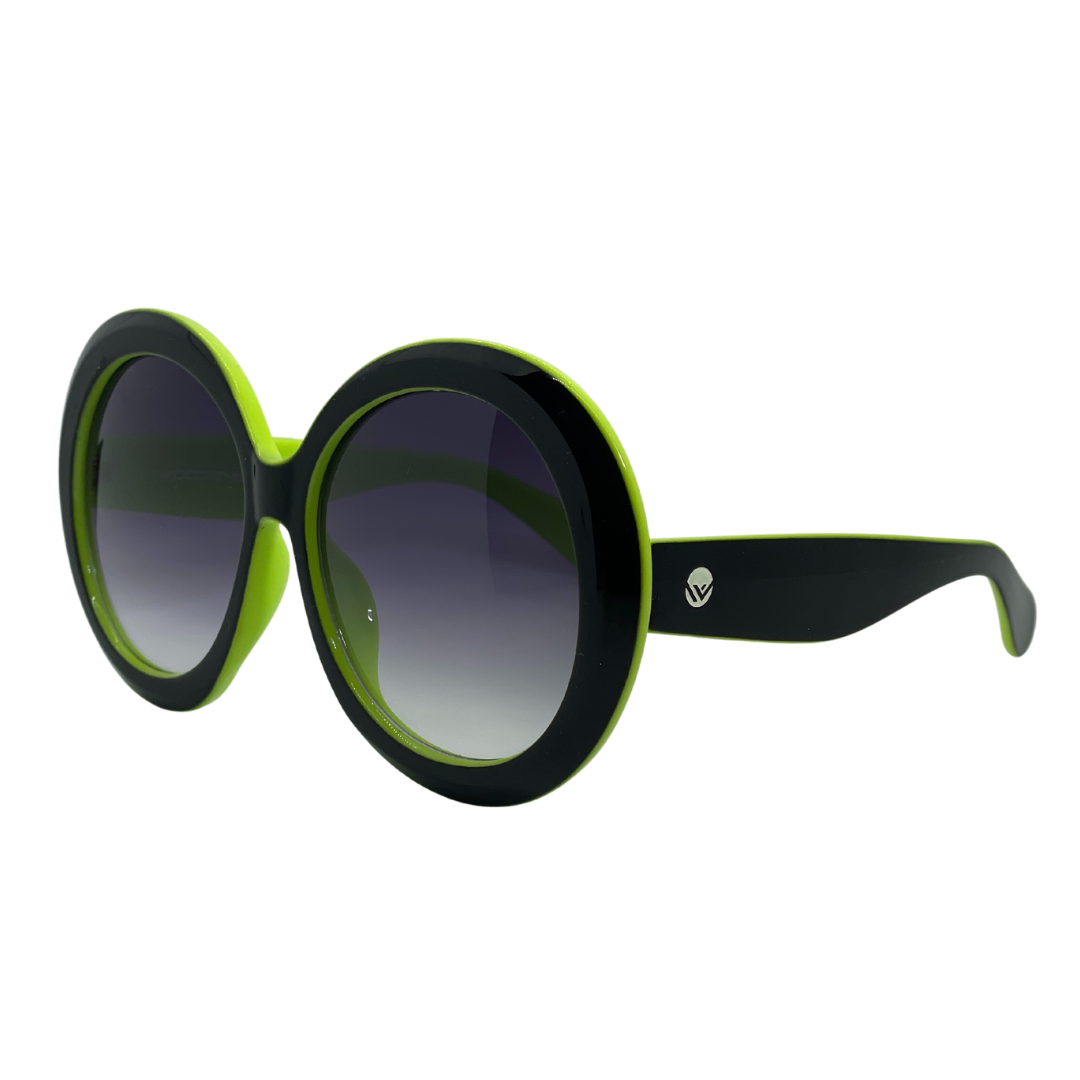 Wynwood 2022 - Round big frame Sunglasses - Woodensun Sunglasses | Eco-fashion eyewear