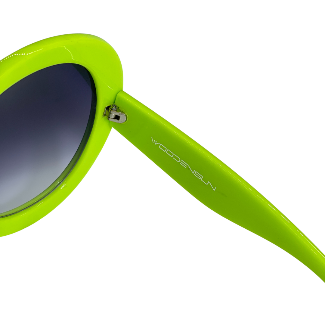 Wynwood 2022 - Round big frame Sunglasses - Woodensun Sunglasses | Eco-fashion eyewear