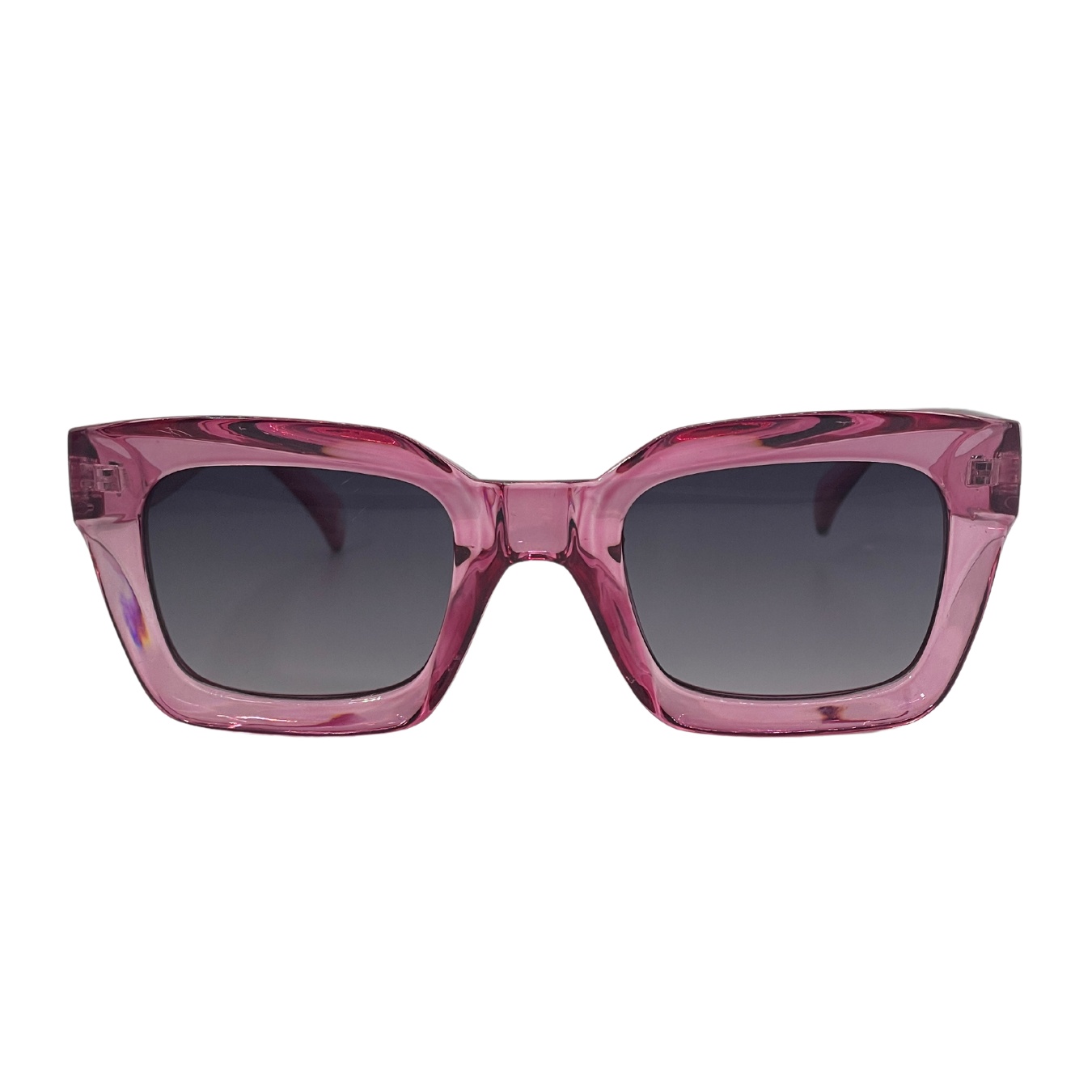 Bayside Pink - Square Sunglasses - Woodensun Sunglasses | Eco-fashion eyewear
